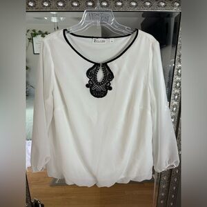 White business blouse